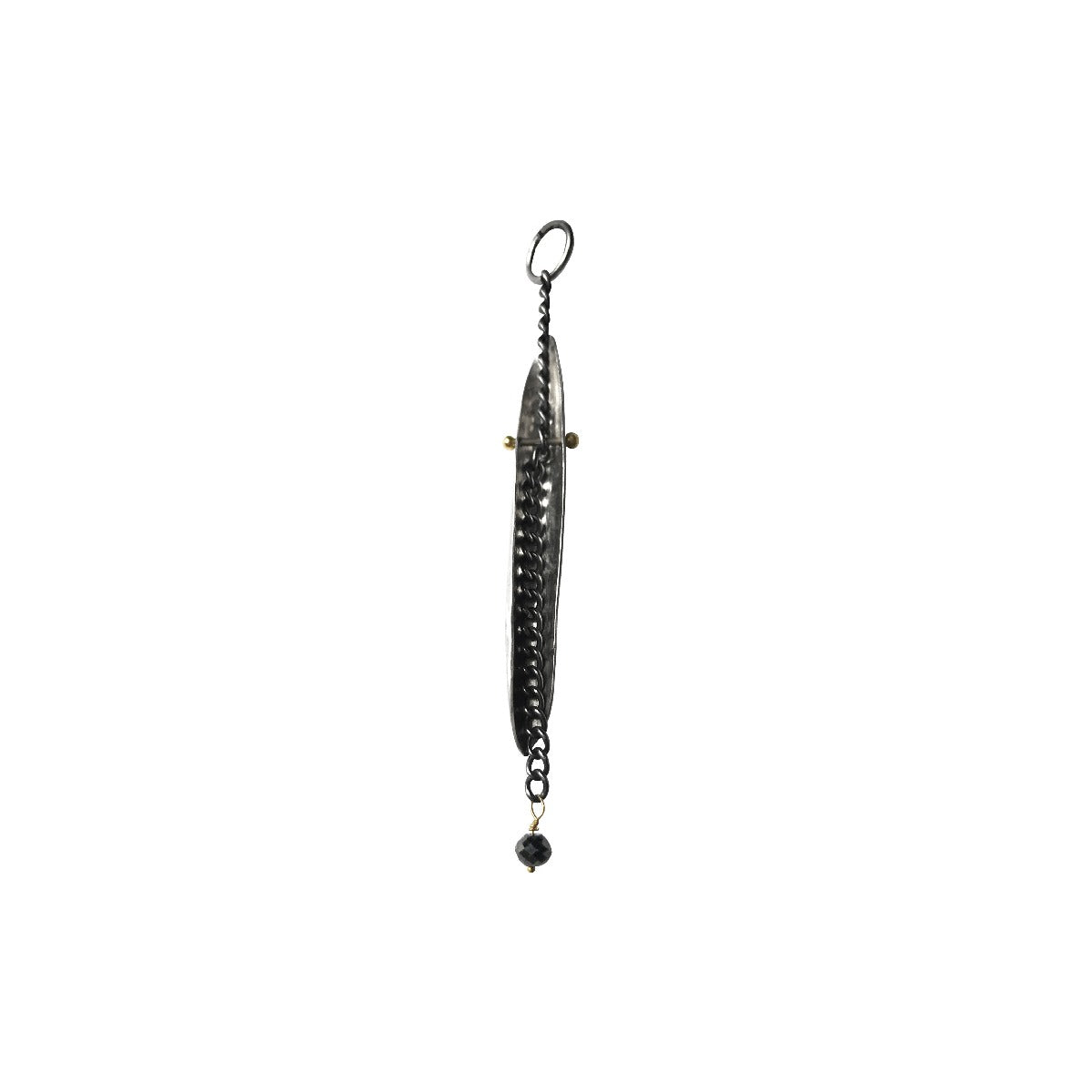 Strength Talisman Black Diamond WITHOUT chain-Chikahisa Studio
