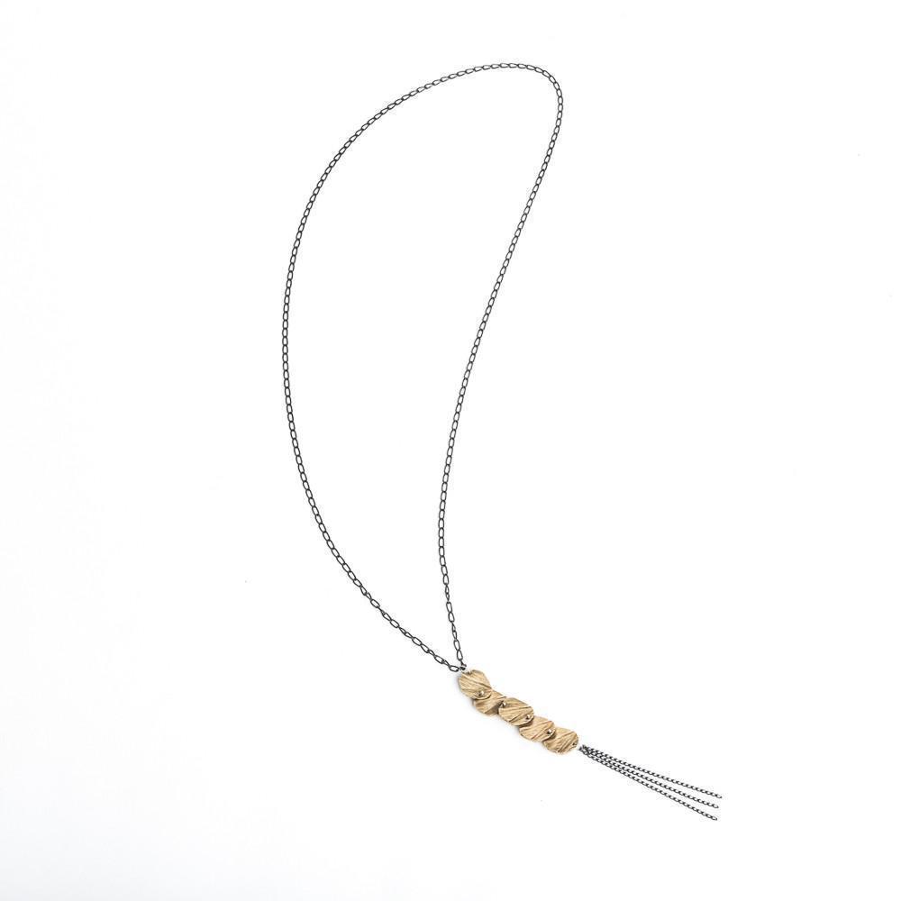 Elemental Square Pendant Necklace-Chikahisa Studio