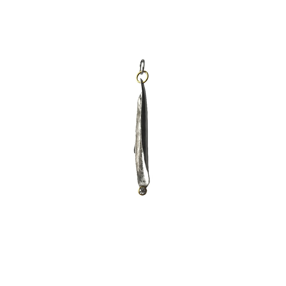 Strength Talisman White Diamond WITHOUT Chain-Chikahisa Studio
